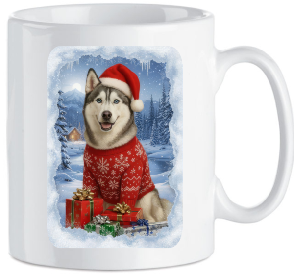 Keramický hrnek  pro milovníky  Sibiřskách husky